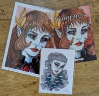 Image 1 of Vampires original artwork bundle 