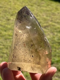 Image 4 of Natural Citrine With Hematite & Titanium  #2098