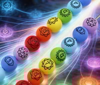 Image 1 of Beads: Chakra Beads Mixed  
