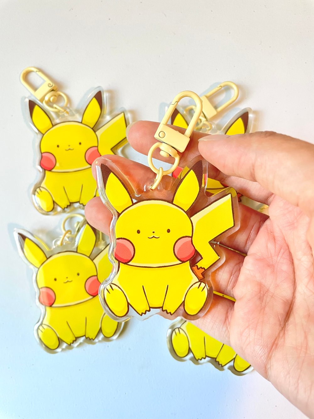 Image of Gen 1 starters Pokemon Keychains