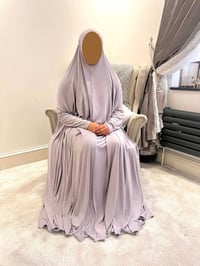 Image 1 of Hayah prayer dress - grey