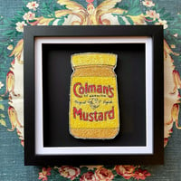 Image 1 of Stitched Coleman's Mustard artwork