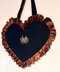 Image 1 of Midnight Spider Heart Bag 🕷️ ✨