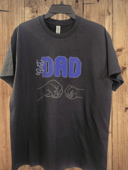 Image of Best Dad Fist Bump Father's Day Shirt 