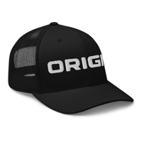 Image 2 of Black Origin Trucker Hat