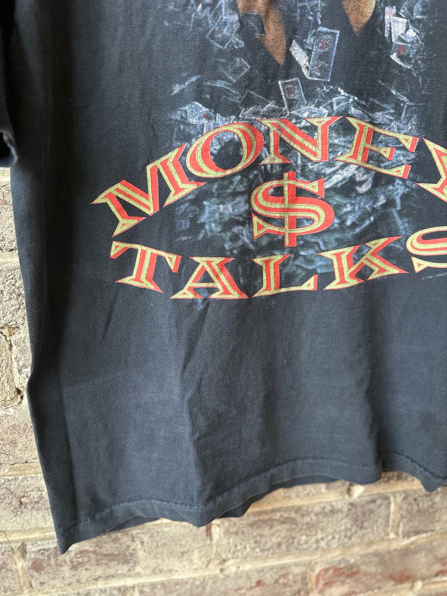 Image of 1991 Vintage “AC/DC - MONEY $ TALKS” Single-Stitched Tee, SIZE: XL