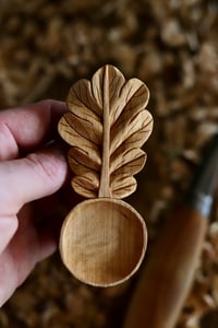 Image 4 of     Oak Leaf Scoop 