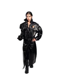 Image 1 of 1/1 Ultra-Humanist Leather Trench Coat