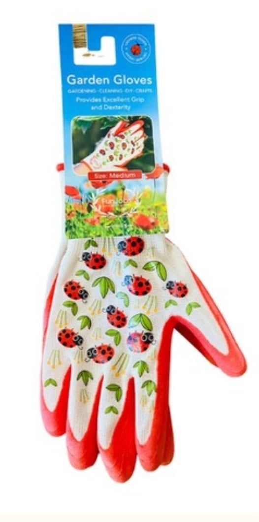 Image of Gardening Gloves Fun Jobs Ladybirds