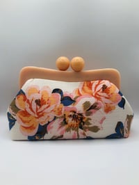 Image 2 of Peach Roses Clutch