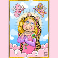 Saint Piggy print