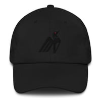 Image 1 of Black on Black Loon Dad Hat