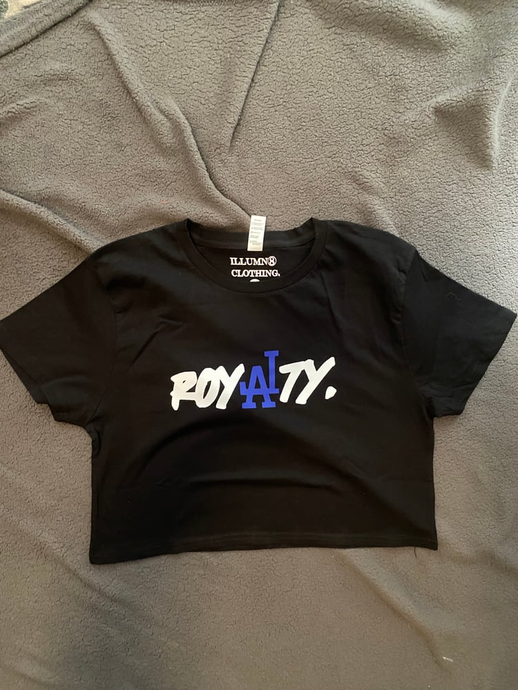Image of Royalty cropped tshirt 