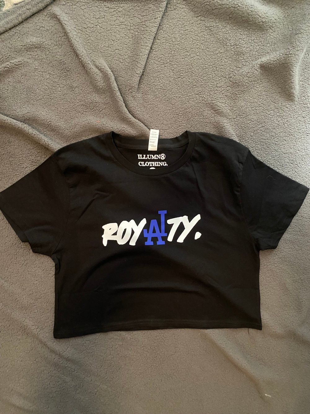 Image of Royalty cropped tshirt 