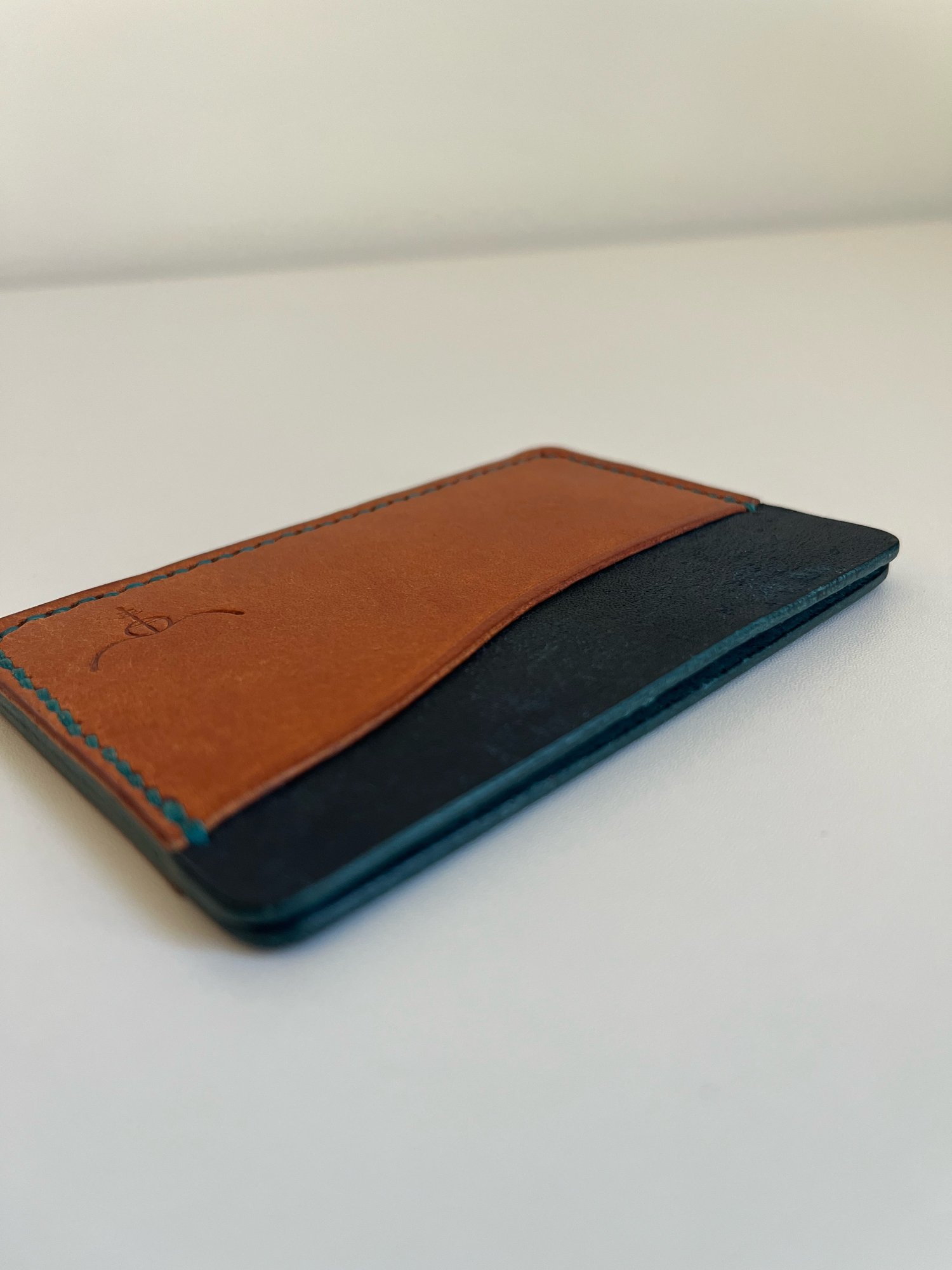 Image of Olmo/Sapphire Pueblo Horizontal Cardholder 