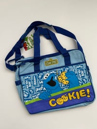 Image 1 of Cookie Monster Medium diaper bag