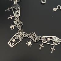 Image 2 of Chained In My Coffin Necklace