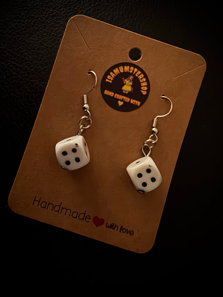 Image of DICE DROP EARRINGS