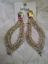 Image 1 of CISILY AB STONE EARRINGS 