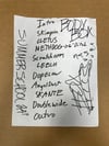 Signed Setlist