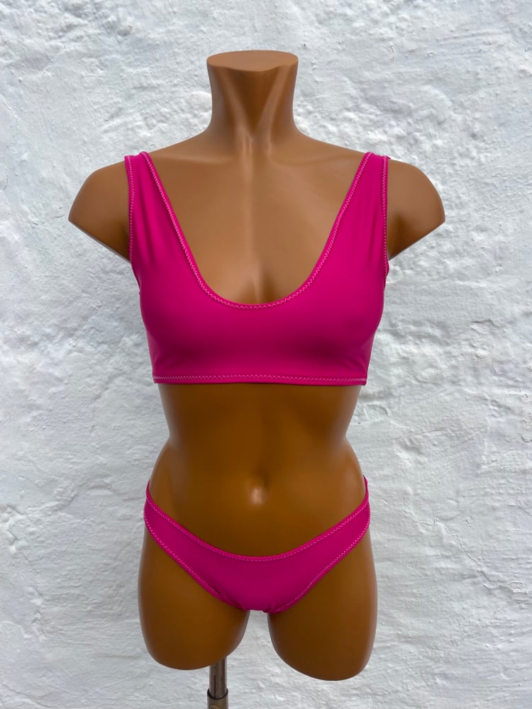 Image of Bikini brasileño Fucsia-Jade