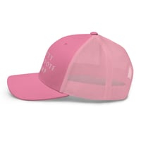 Image 6 of Pretty Girls Vote Trump Pink - Trucker Cap from PatriotsCo.com