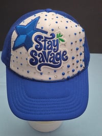 Image 2 of Stay Savage Trucker hat