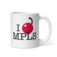 Image 4 of I [CHERRY] MPLS Mug (White)