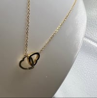Image 2 of Double Heart necklace 