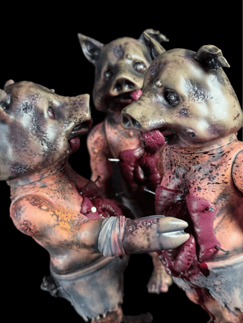 Image of Disemboweled SwineHead