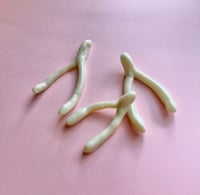 Image 2 of Fused Glass loose bits: Soda Tabs, Fish Hooks, Wishbones