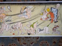 Image 3 of “ Fart Battle #4 ”  large original painting 