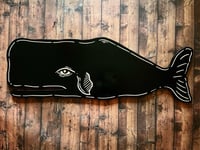 Image 1 of *Made to Order* Whale Woodcut