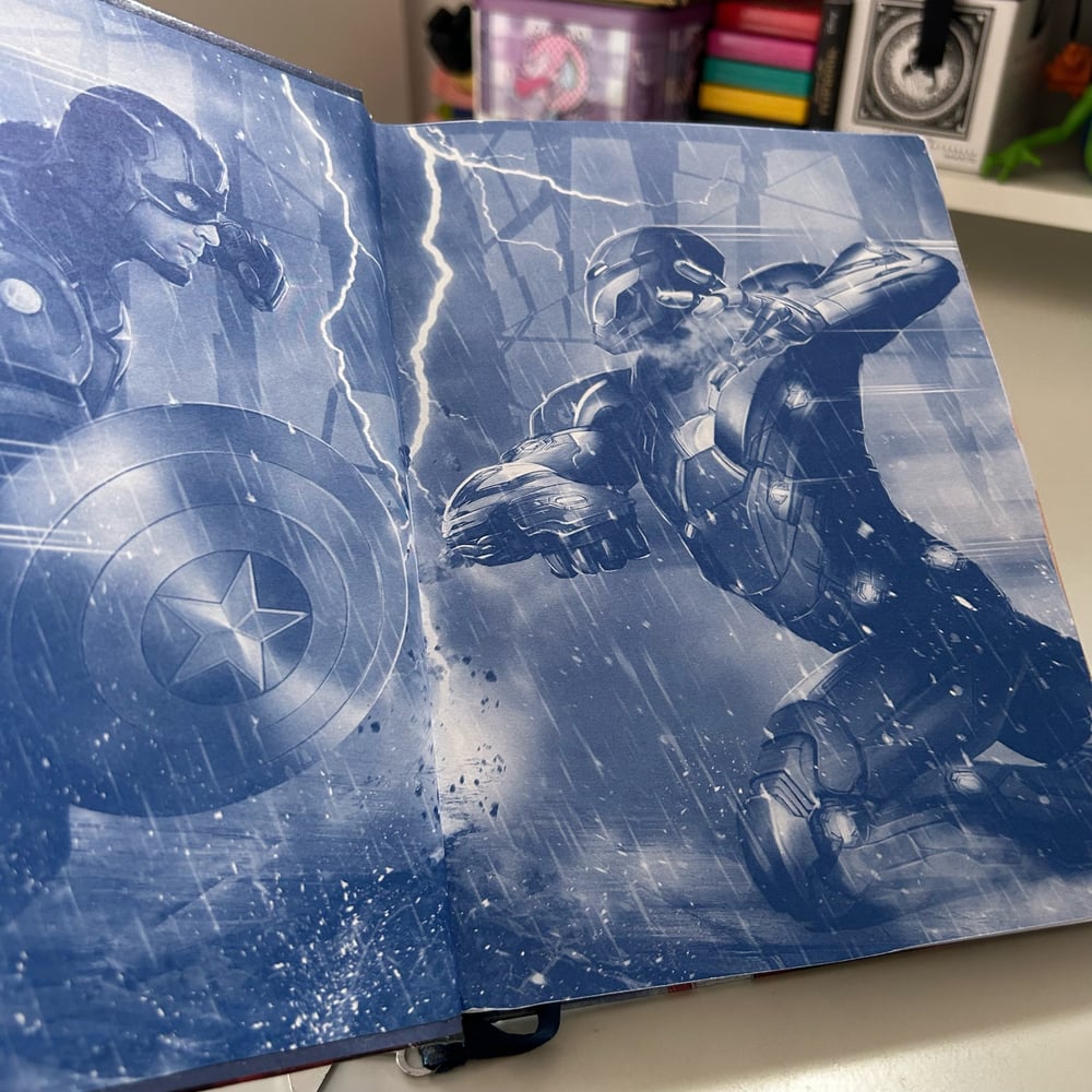 Image of CARNET DISNEY CAPTAIN AMERICA