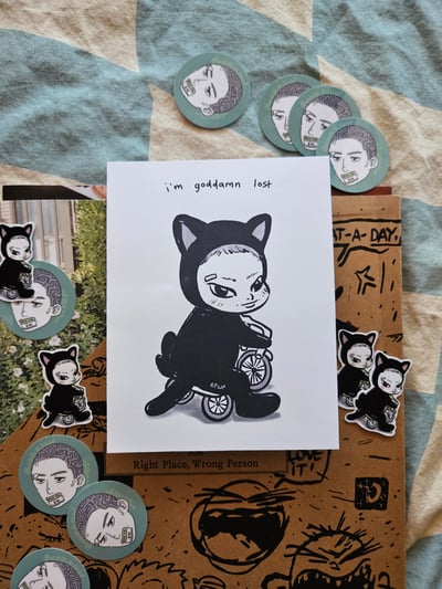 Image of Lost Mini Print