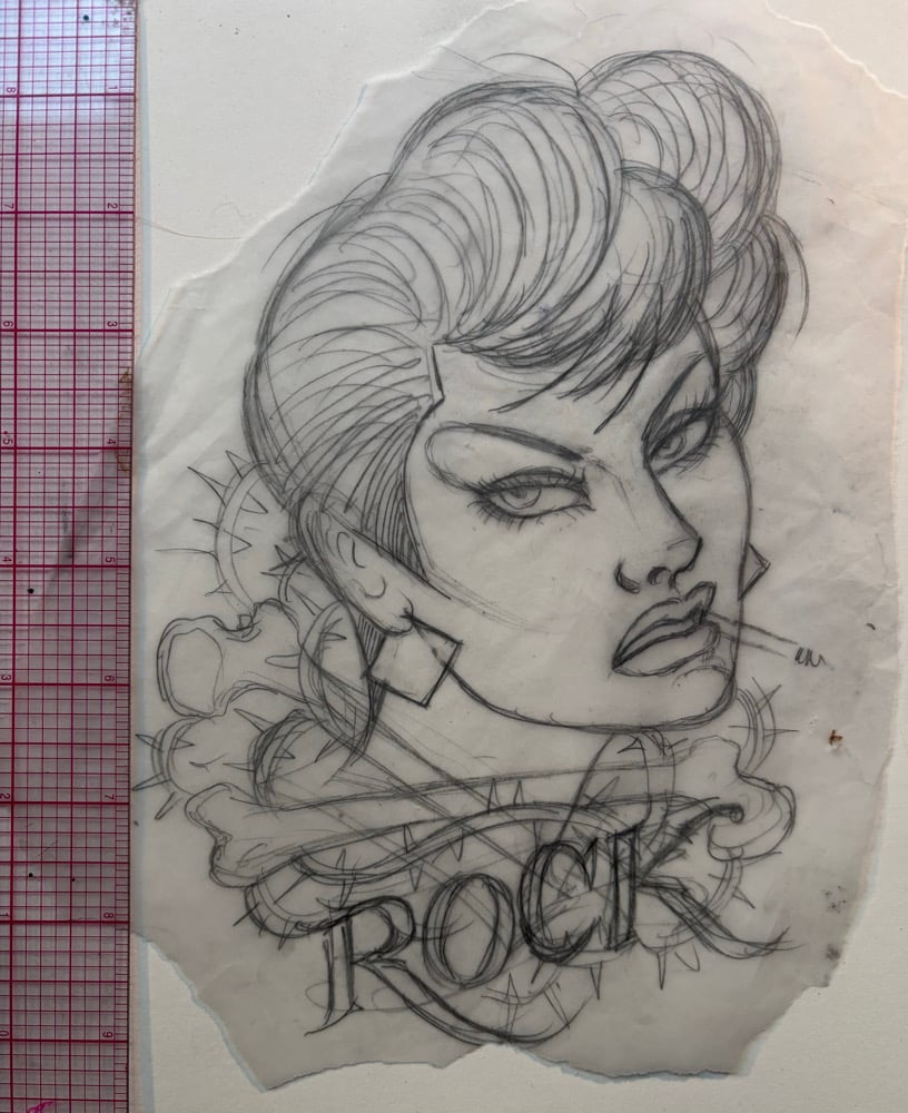 Image of ROCK sketch
