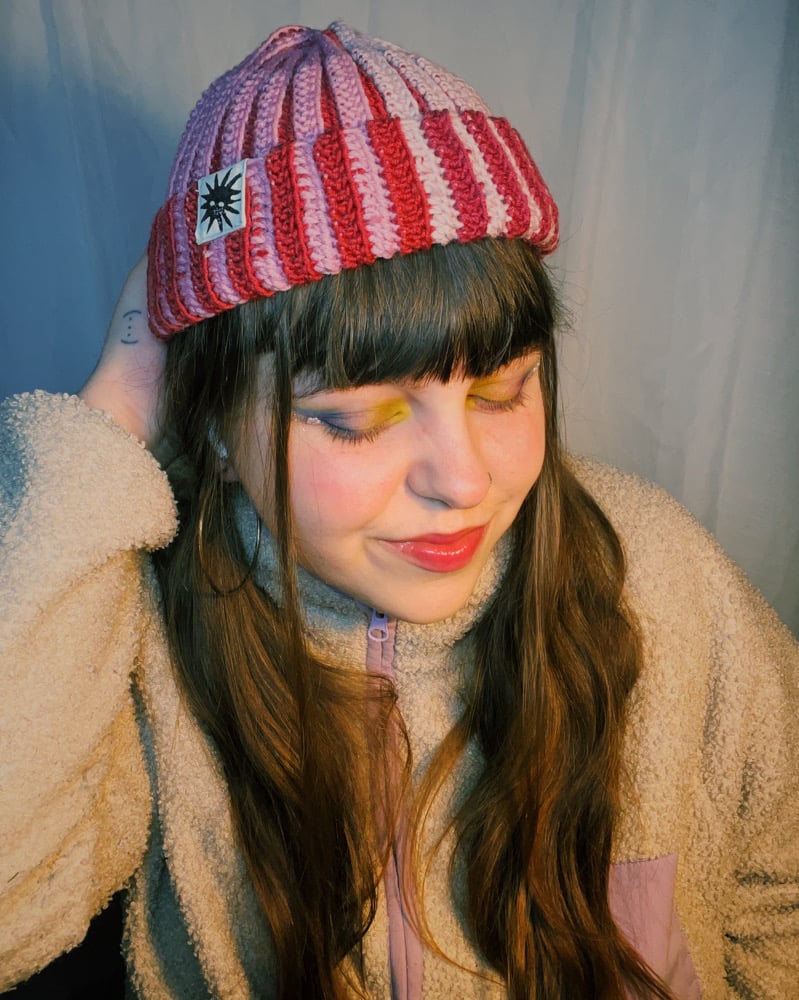 Image of crocheted BEANIE 40