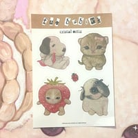 Image 1 of fur babies ~ sticker sheet