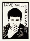 Ian Curtis (Linocut Print)