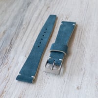 Image 1 of Simple Suede Strap - Teal