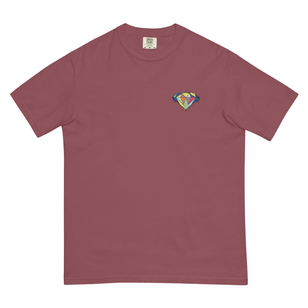 Image of embroidered logo tshirt