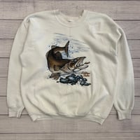 Image 1 of Vintage Walleye Fever Crewneck - L?
