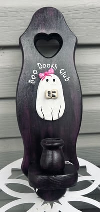 Image 1 of Boo Books Club Candlestick holder