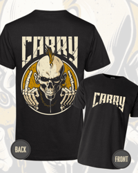 New Skull Carry - Camiseta Negra