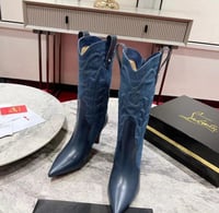 Image 3 of GIDDY RIBBON RED BOTTOM BOOTS