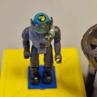 Image 4 of Starcom Battle Crane with Figure & Cargo Crate Vintage 80s Space Toy