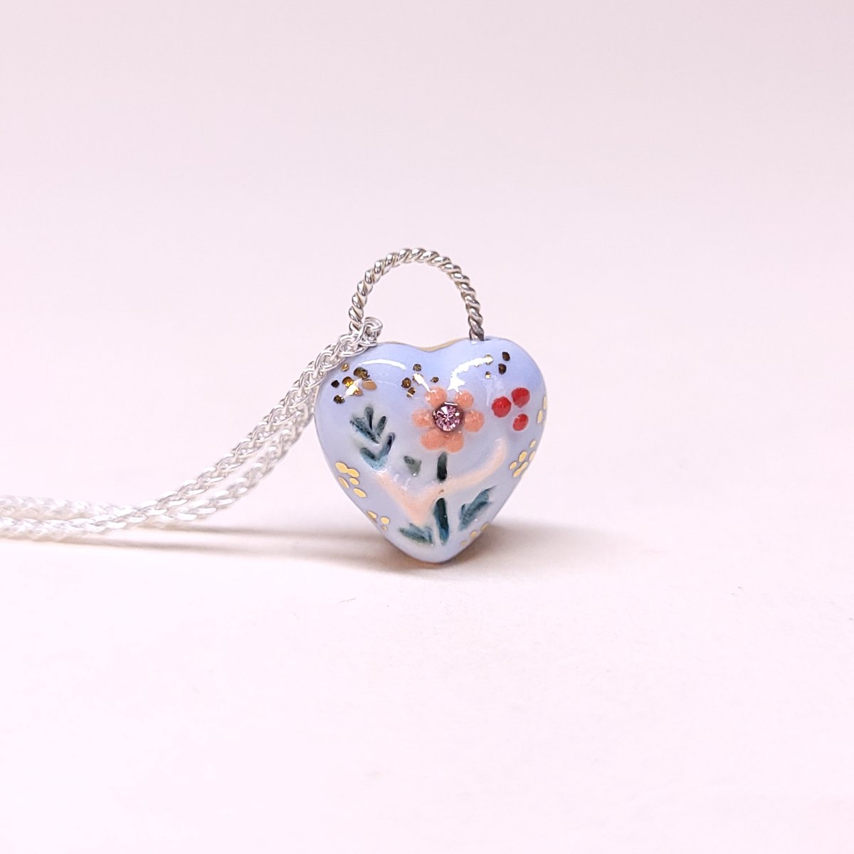 Image of Puffy Heart Pendants