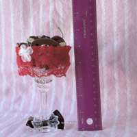 Image 2 of ⋆˚࿔ rilakkuma glass sundae decor