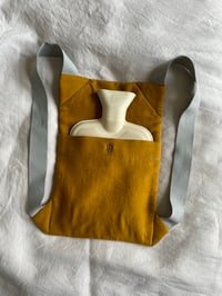 Image 1 of Hot Water Bottle Bag - Mustard 
