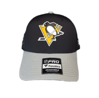 Image 2 of  Fanatics Authentic Pro Pittsburgh Penguins Hat Cap Adjustable Snapback Black NHL